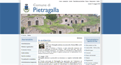 Desktop Screenshot of comune.pietragalla.pz.it